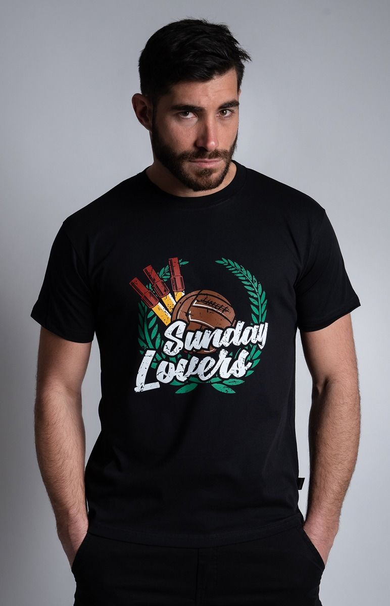 T-shirt "Sunday Lovers" Black