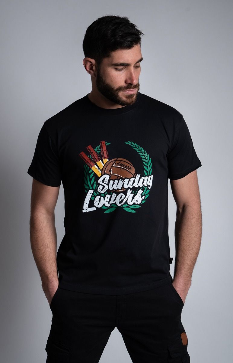 T-shirt "Sunday Lovers" Black