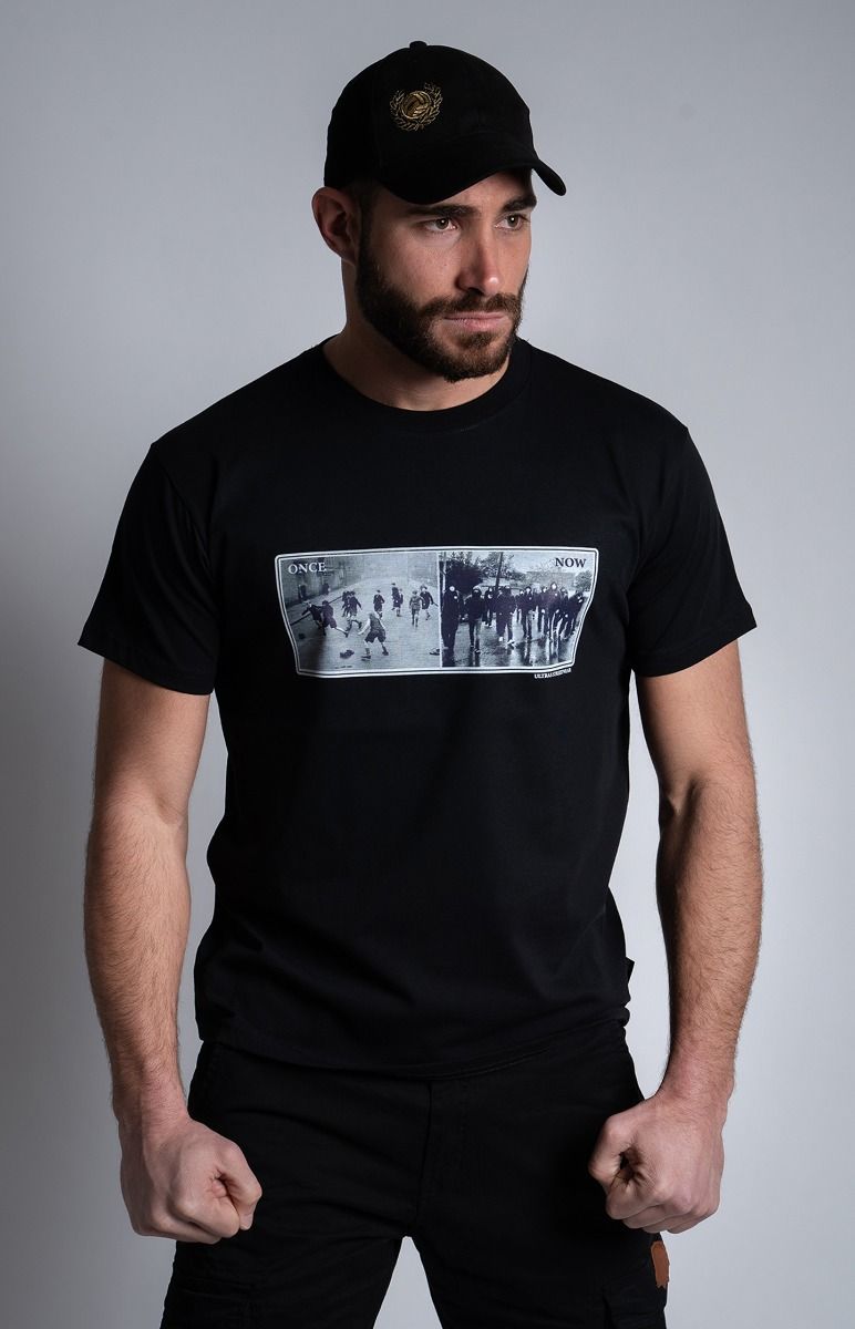 T-shirt "Once - Now" Black