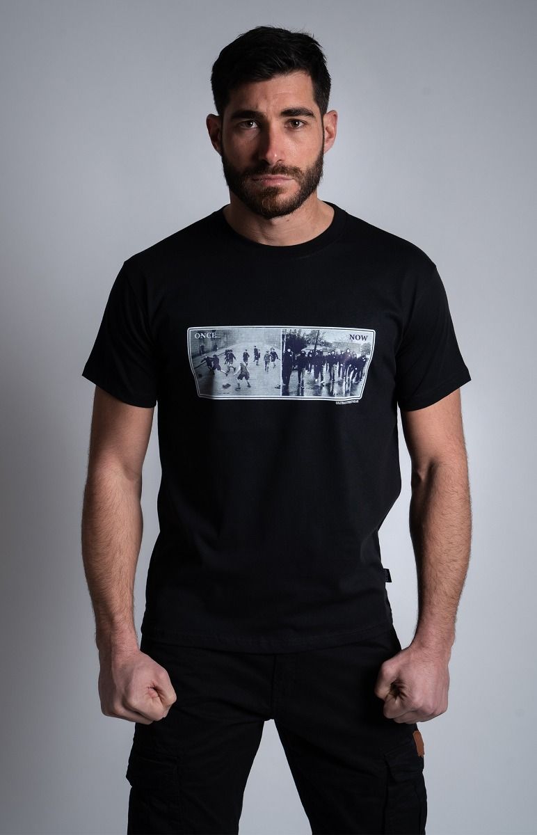 T-shirt "Once - Now" Black
