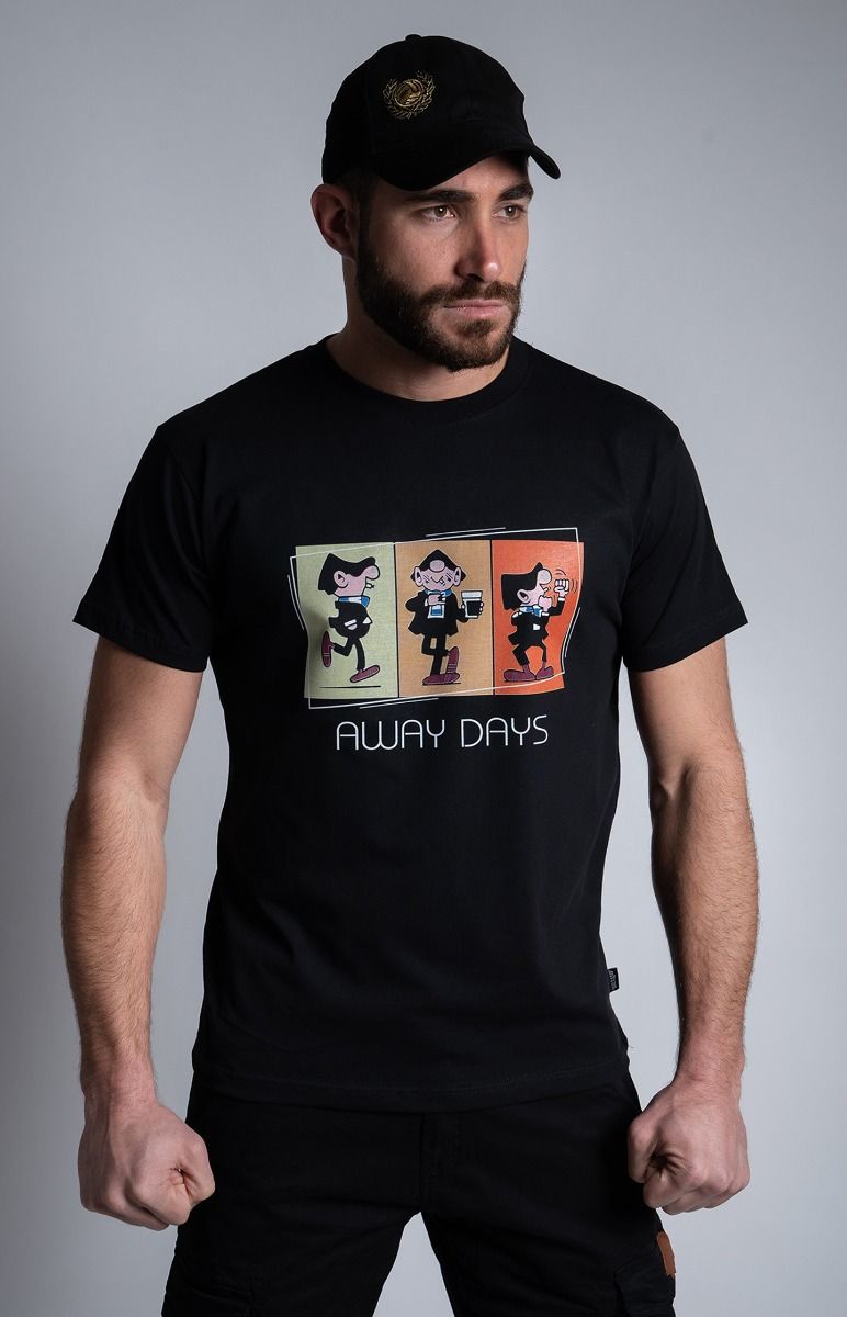 T-shirt "Away Days" Black