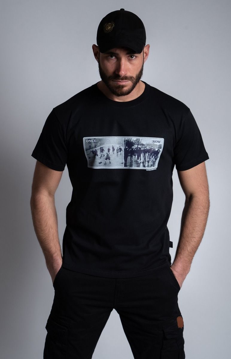 T-shirt "Once - Now" Black