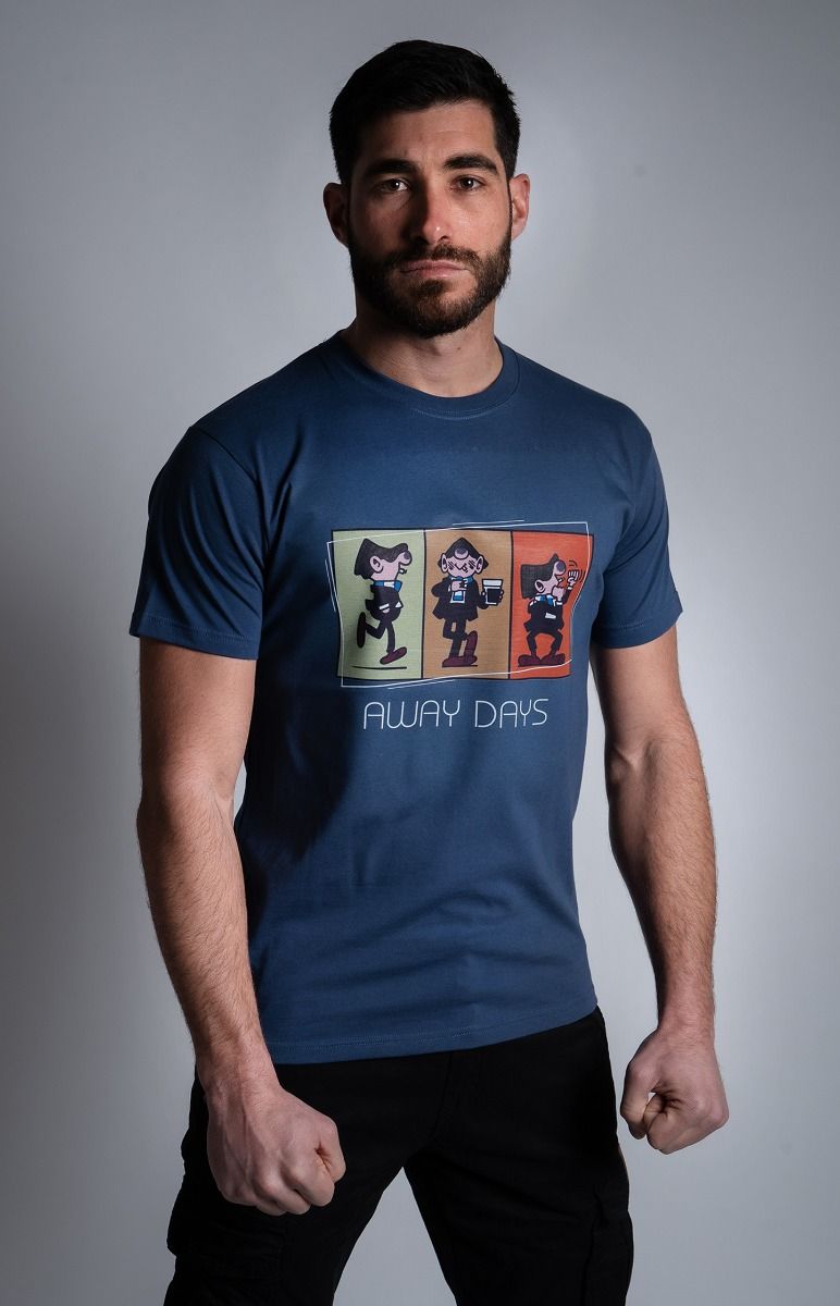 T-shirt "Away Days" Denim