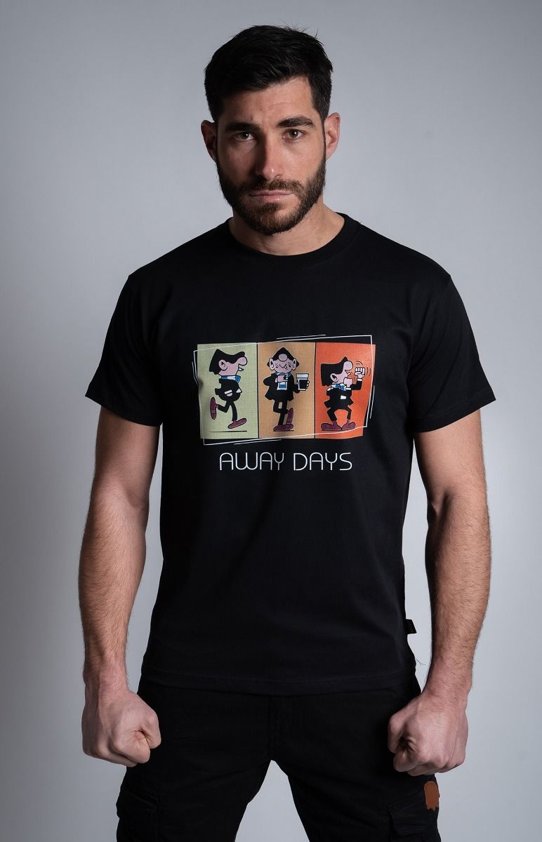 T-shirt "Away Days" Black