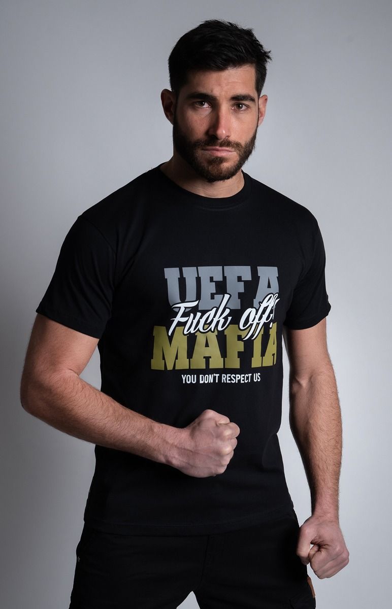 T-shirt "Uefa Mafia" Black