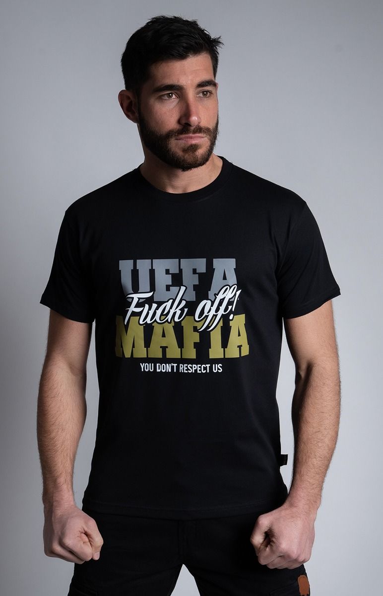 T-shirt "Uefa Mafia" Black
