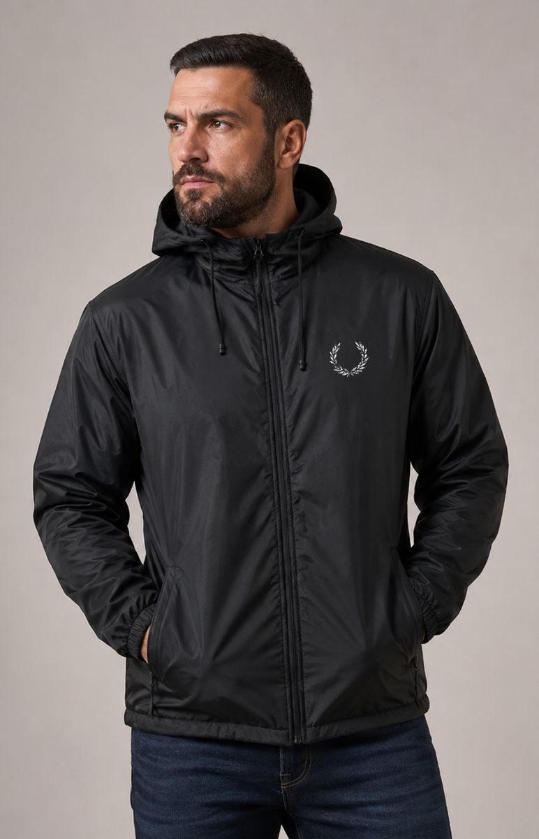 Windbreaker Jacket "ΑΘΕΝΣ" Black